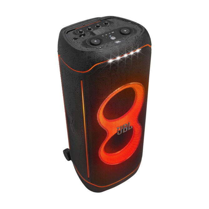 JBL PartyBox Ultimate Prijenosni bežični bluetooth zvučnik velike snage 1100W Bluetooth, USB, IPX4, Dinamično RGB osvjetljenje