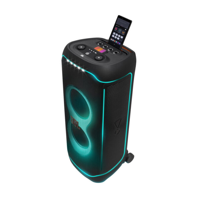 JBL PartyBox Ultimate Prijenosni bežični bluetooth zvučnik velike snage 1100W Bluetooth, USB, IPX4, Dinamično RGB osvjetljenje