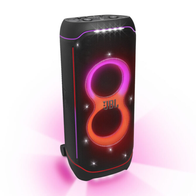 JBL PartyBox Ultimate Prijenosni bežični bluetooth zvučnik velike snage 1100W Bluetooth, USB, IPX4, Dinamično RGB osvjetljenje