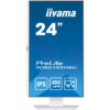 Iiyama 24" XUB2492HSU-W6 (23.8") 1920×1080 IPS, Pivot, 0.4ms, HDMI/DP, 4×USB HUB, zvučnici, bijeli - Slika 2