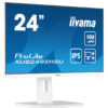 Iiyama 24" XUB2492HSU-W6 (23.8") 1920×1080 IPS, Pivot, 0.4ms, HDMI/DP, 4×USB HUB, zvučnici, bijeli - Slika 3