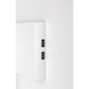 Iiyama 24" XUB2492HSU-W6 (23.8") 1920×1080 IPS, Pivot, 0.4ms, HDMI/DP, 4×USB HUB, zvučnici, bijeli - Slika 7