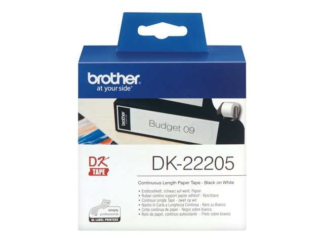 Brother DK22205 CONTINUOUS PAPER TAPE, DK22205