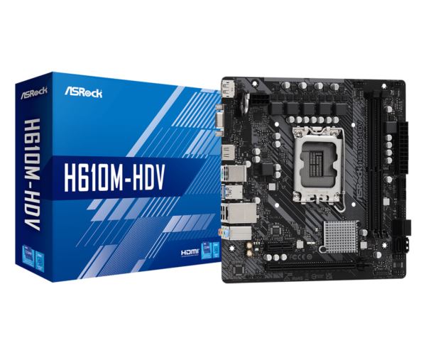 Asrock Intel LGA1700 H610M-HDV