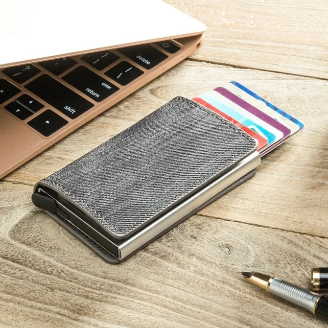 Novčanik Grey Denim - za 8 kartica i novčanice - Slika 2
