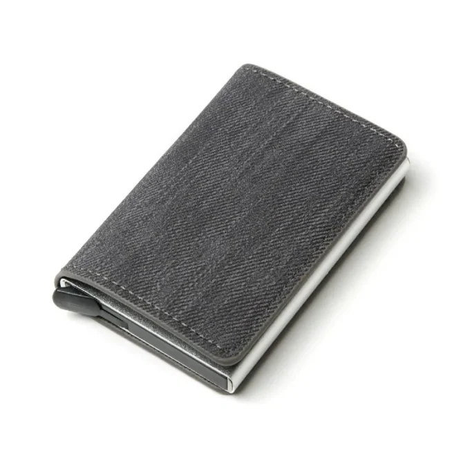 Novčanik Grey Denim - za 8 kartica i novčanice