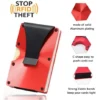 Metalni novčanik s RFID zaštitom Red - Slika 2