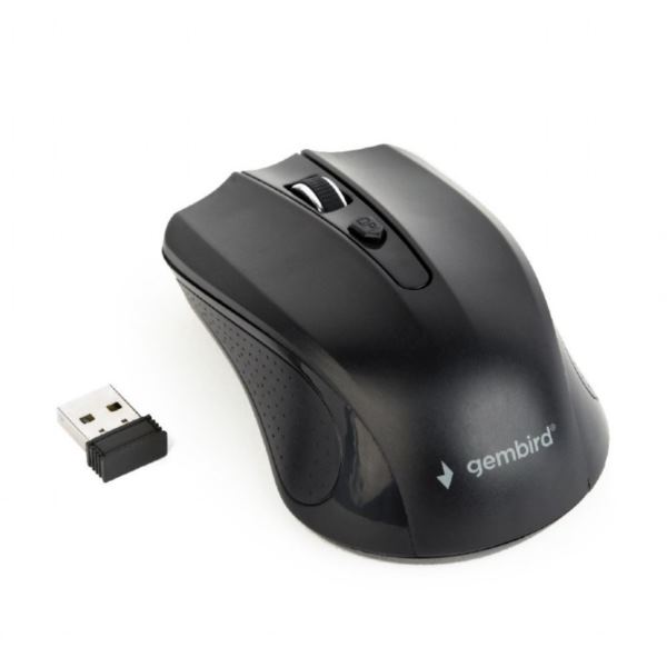 Gembird Wireless optical mouse, black