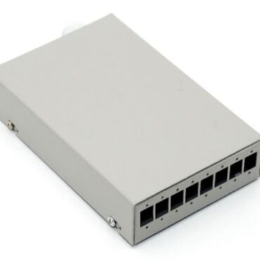 NFO Patch Panel Wall Mounted, 8x SC Simplex LC Duplex