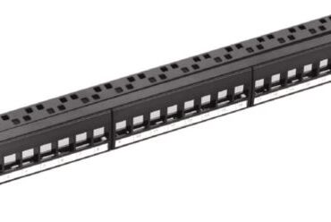 NaviaTec 24 Port Blank Patch Panel, 1U