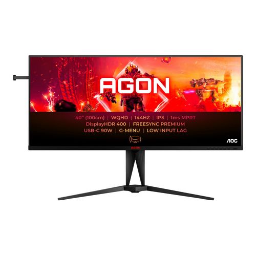 Monitor AOC AGON AG405UXC, 40", 2XHDMI, 2xDP, USB-C, 144Hz