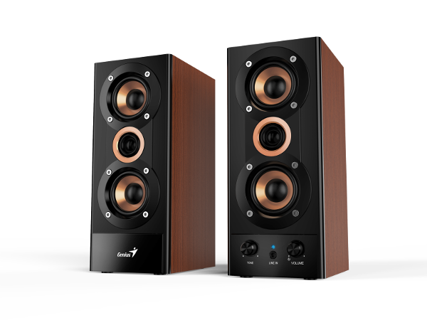 Genius zvučnik SP-HF800A II, 20W, 3-way, drveni