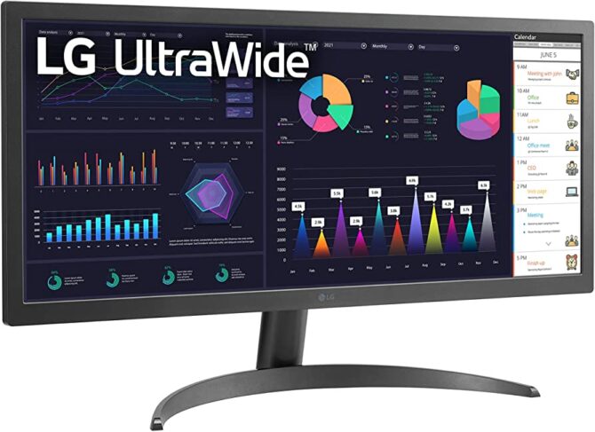 Monitor LG 26" LED IPS 26WQ500