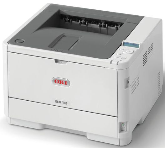 Oki B412dn 33s/m, 1200x1200, duplex, USB+GigEth.