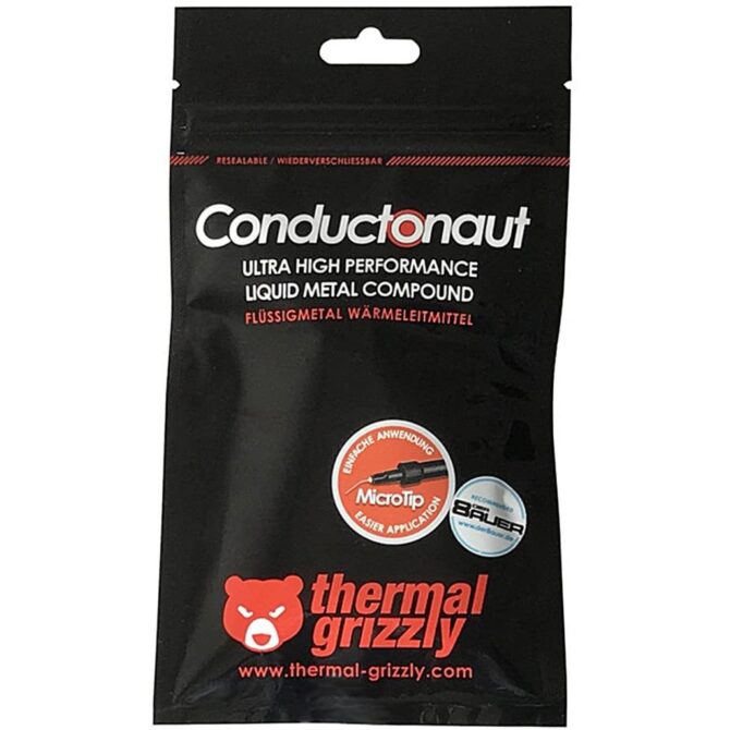 Thermal Grizzly Conductonaut, 1g, tekući metal - Image 3