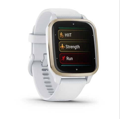 Garmin Venu Sq 2 White/Cream Gold - Slika 3