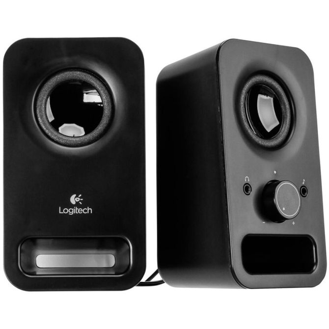 Logitech Z150 Stereo Speakers - MIDNIGHT BLACK - 3.5 MM, 980-000814