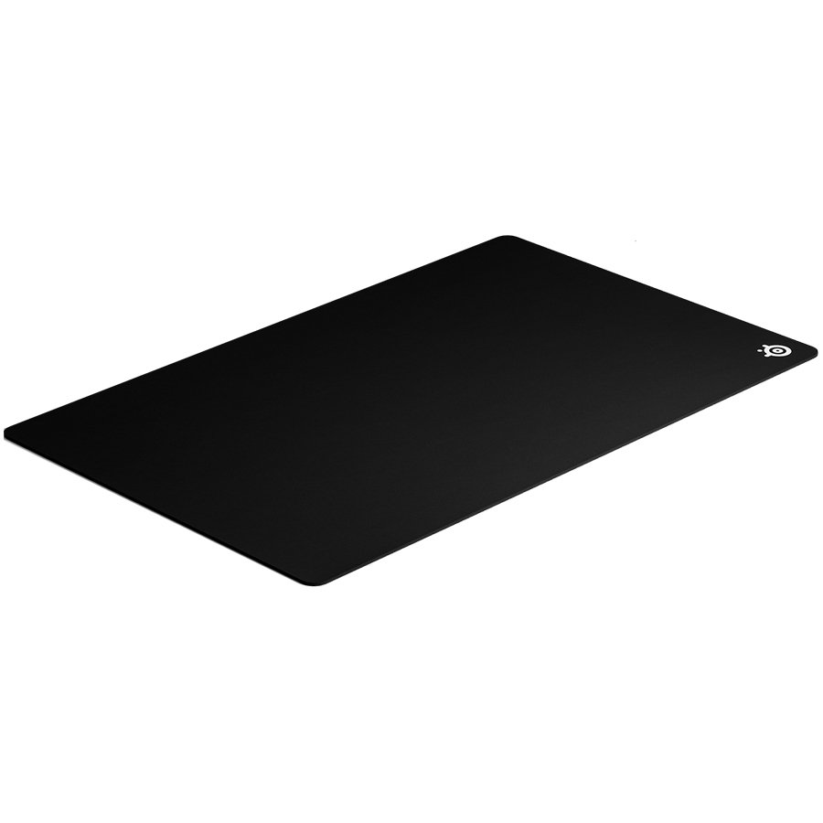 SteelSeries I QcK Heavy Large I Gaming Mouse Pad I Extra Thick / Non-slip rubber base / Micro-woven cloth / Durable and washable / 450 mm x 400 mm x 6 mm I Black, S63008