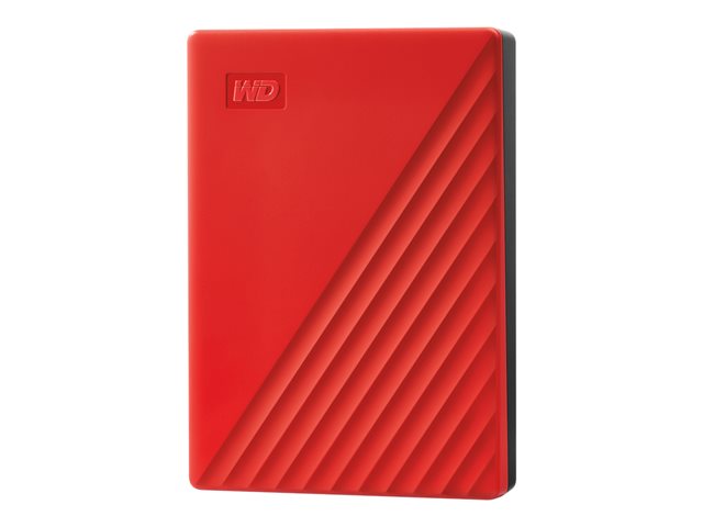 WD My Passport 4TB portable HDD Red, WDBPKJ0040BRD-WESN