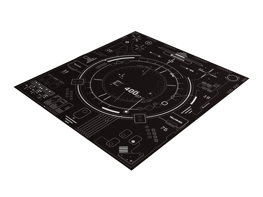 Genesis Tellur 400, zaštitna podloga, 110x100 cm