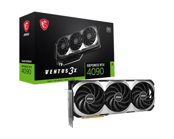 VGA MSI RTX4090 VENTUS 3X E 24G OC