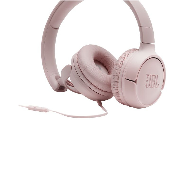JBL Tune 500 naglavne slušalice s mikrofonom, pink - Slika 4