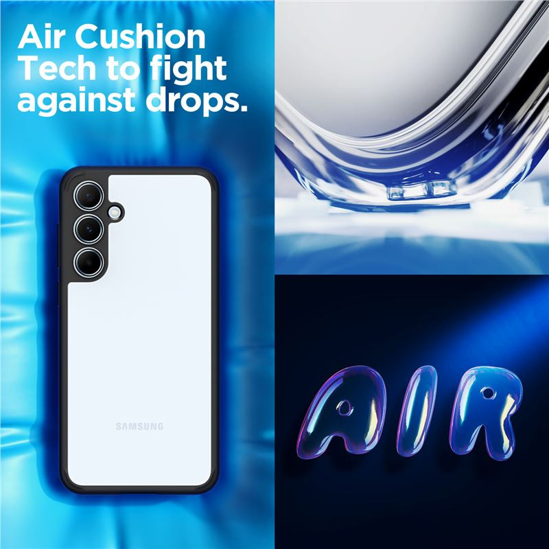 Spigen Ultra Hybrid, matte black - Samsung Galaxy A55 - Slika 5