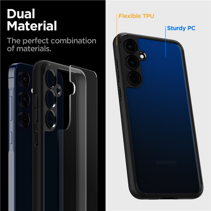 Spigen Ultra Hybrid, matte black - Samsung Galaxy A55 - Slika 6