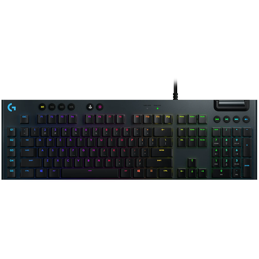 Logitech G815 RGB Mechanical Gaming Keyboard Clicky switch – Croatian layout, 920-009095