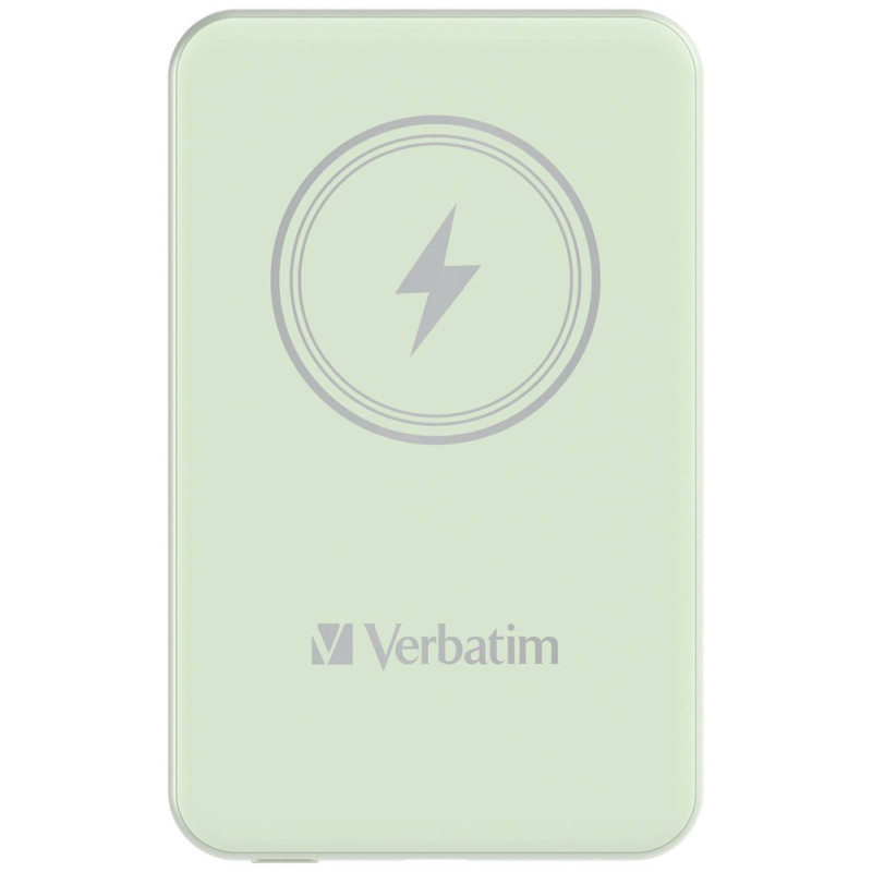 Verbatim Charge ´n´ Go Magnetic Wireless Powerbank 5000 mAh Green