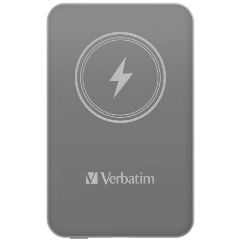 Verbatim Charge ´n´ Go Magnetic Wireless Powerbank 5000 mAh Grey