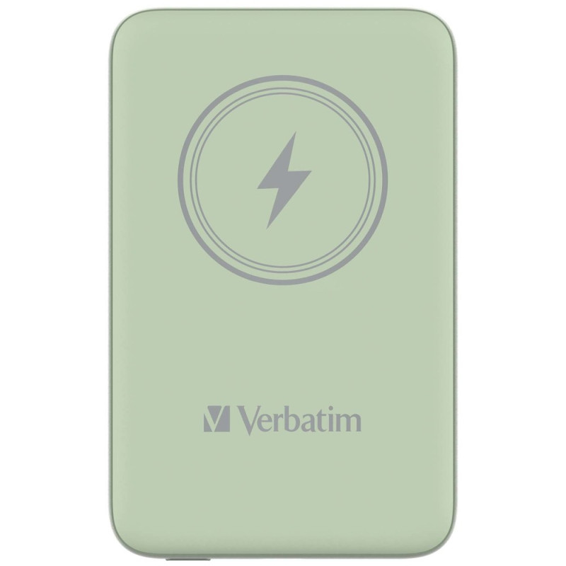 Verbatim Charge ´n´ Go Magnetic Wireless Powerbank 10000 mAh Green