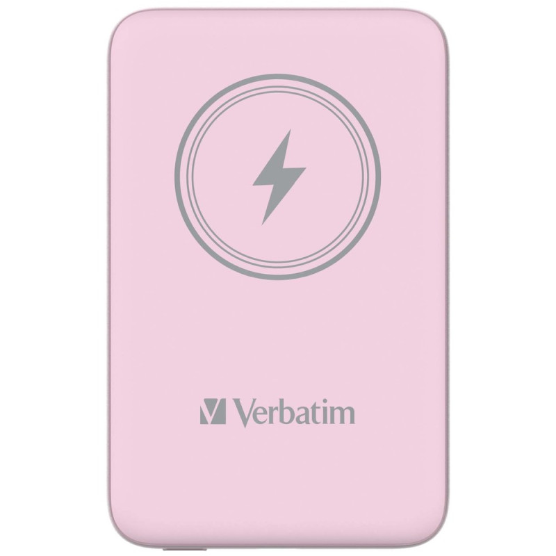 Verbatim Charge ´n´ Go Magnetic Wireless Powerbank 10000 mAh Pink