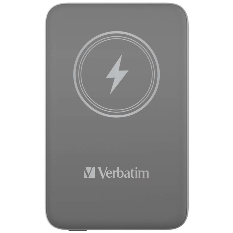 Verbatim Charge ´n´ Go Magnetic Wireless Powerbank 10000 mAh Grey