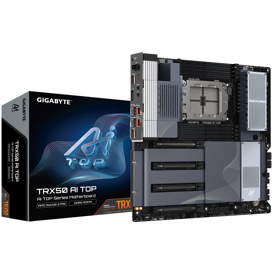 Gigabyte Mainboard Desktop TRX50 AI TOP, TRX50 AI TOP