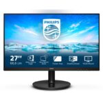 Monitor Philips 27" VA 271V8LA, HDMI, VGA, 75Hz, zvučnici