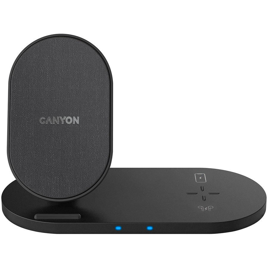 Canyon WS-202 2in1 Wireless charger, CNS-WCS202B