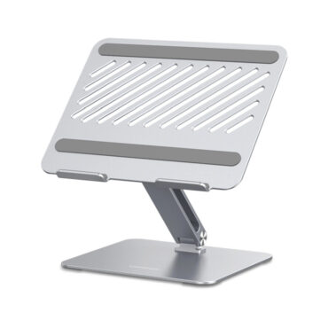 UGREEN stalak za prijenosnik, 13-17.3", metalni, srebrni