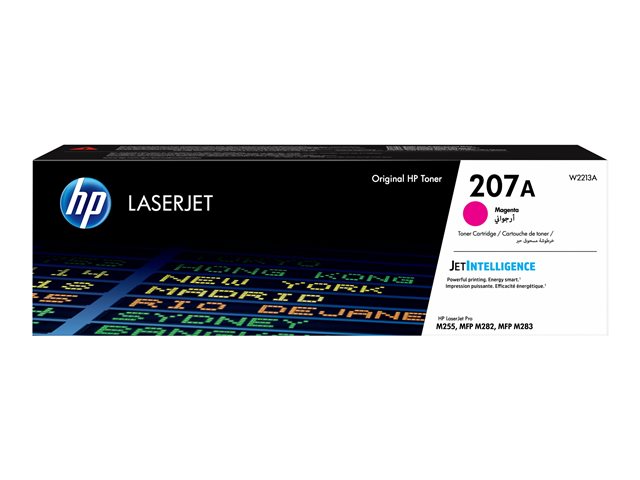 HP 207A Magenta LaserJet Toner Cartridge, W2213A