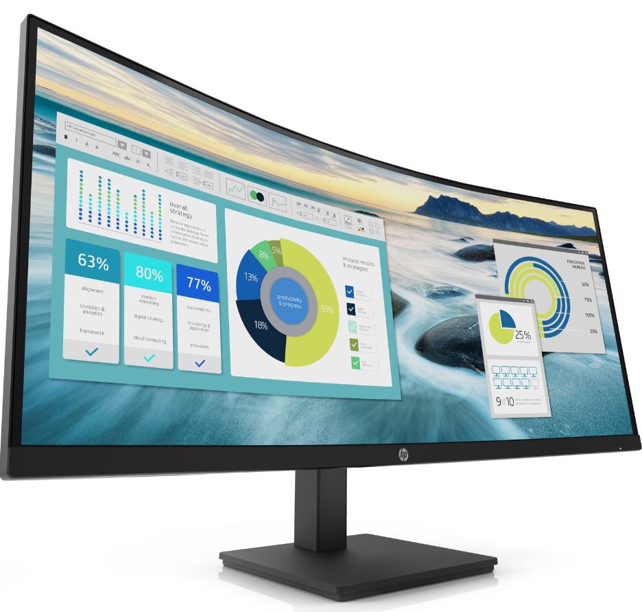 Monitor HP 34″ P34hcG4 CURVED, 21Y56AA