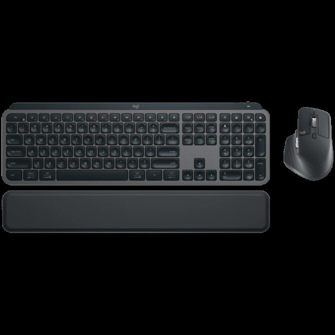 Logitech MX Keys S Bluetooth Combo - GRAPHITE - US INT'L, 920-011614 - Image 2