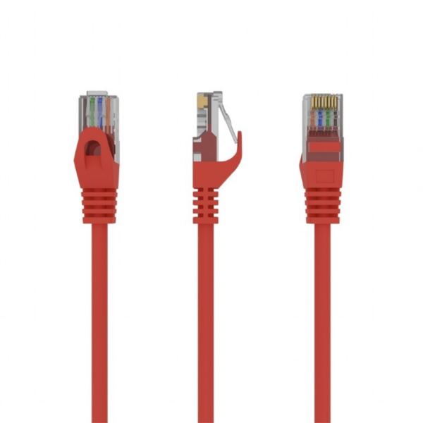 Gembird Cat6 UTP Patch cord, red, 0,25 m