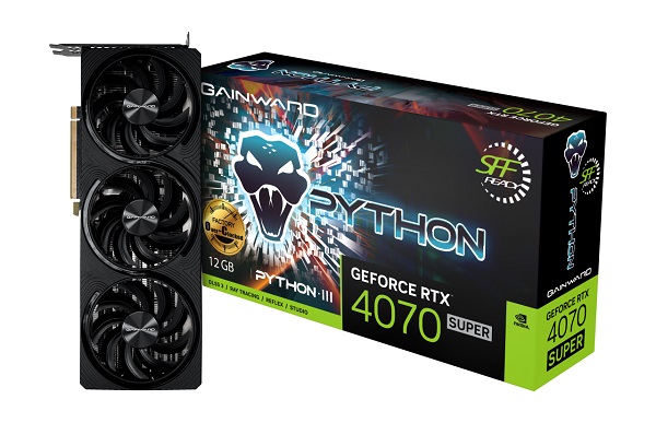 Gainward RTX4070Super Python III OC, 12GB GDDR6X