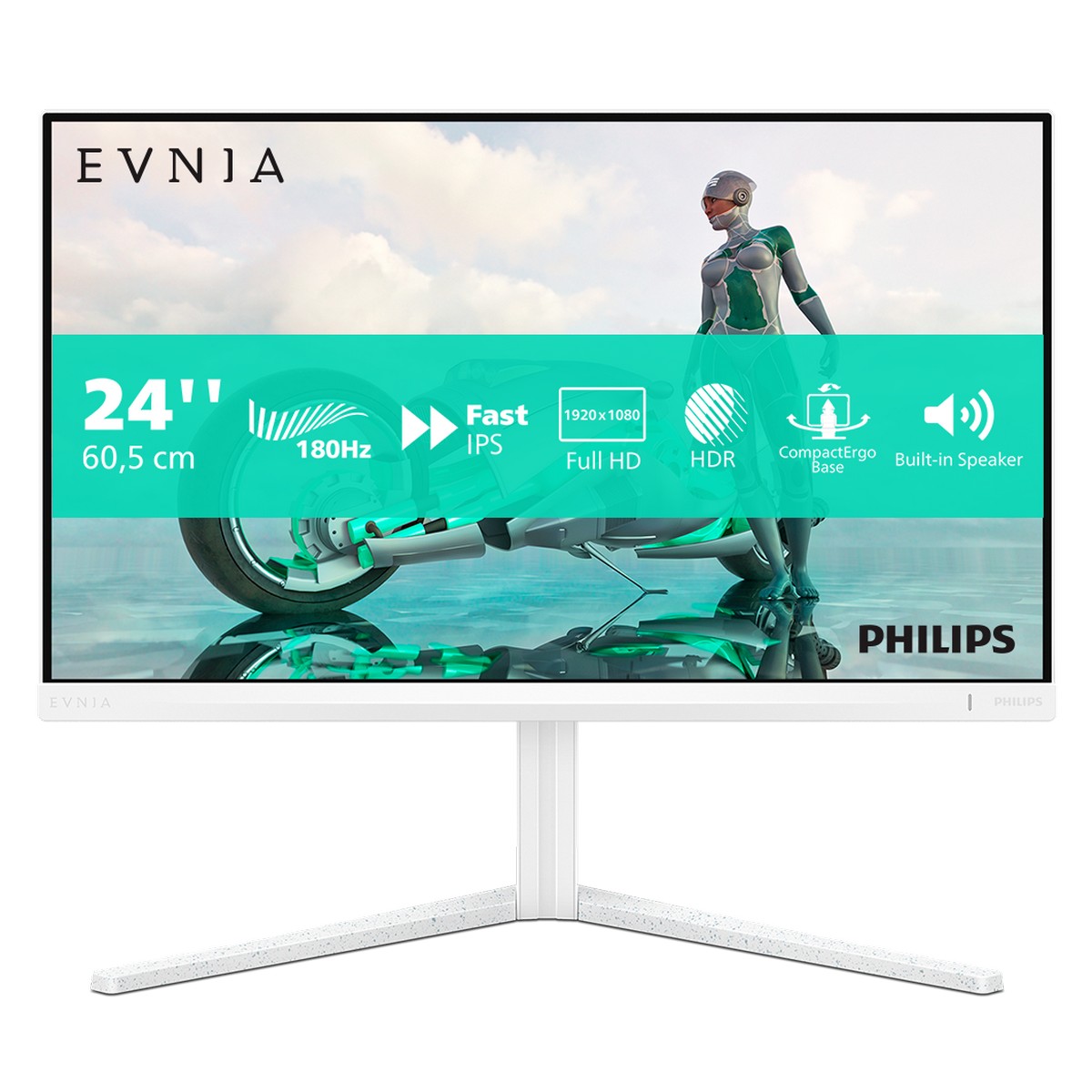 Monitor Philips IPS 24" 24M2N3201A, 2xHDMi, DP, 180Hz, HAS