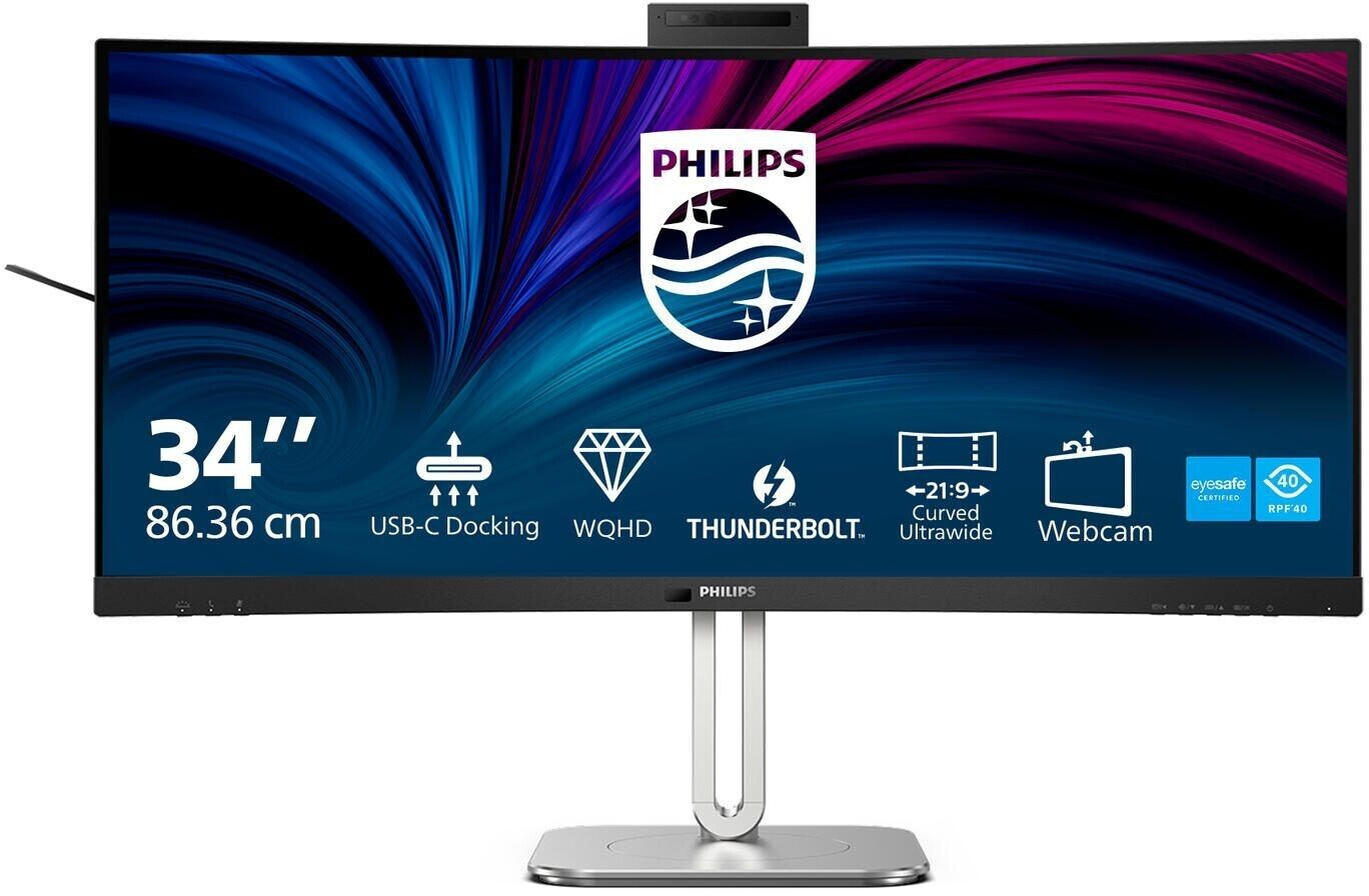 Monitor Philips 34" 34B2U6603CH, 2xHDMI, TB, RJ45, KVM, WC