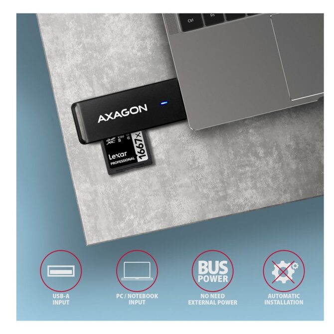 CRE-S2N SS USB-A CARD READER, AXA - Image 6