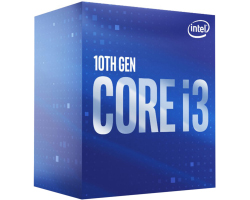 Intel Core i3-10105 – 3.70GHz/4.40GHz (4 Cores), 6MB, S.1200, UHD grafika, s hladnjakom