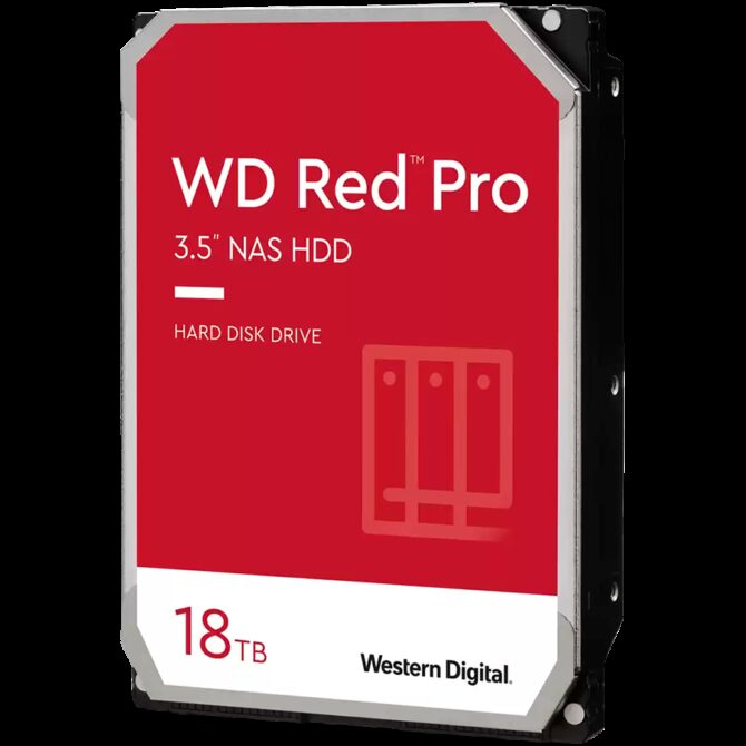 HDD Desktop WD Red Pro, WD181KFGX