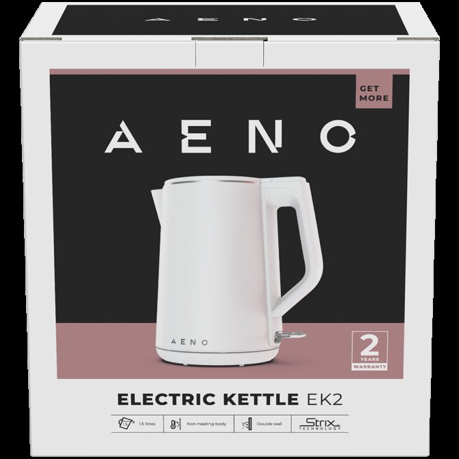 Aeno Electric Kettle EK2: 1850-2200W, AEK0002