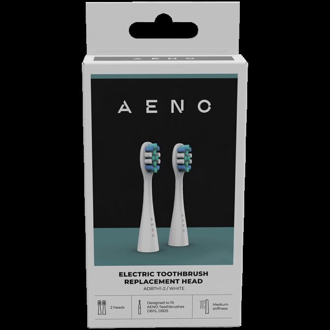 Aeno Replacement toothbrush heads, ADBTH1-2